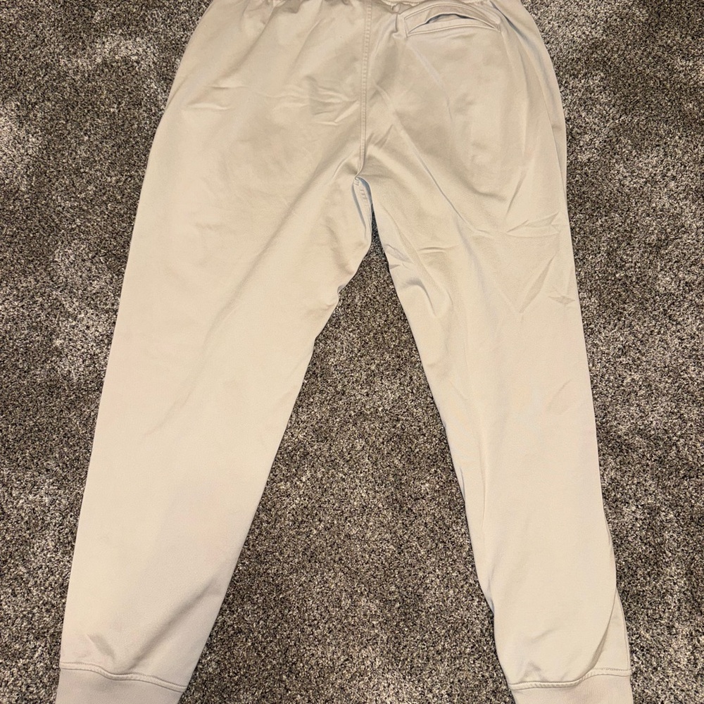 Men’s Under Armour Beige Joggers with Black Detail - Picture 4 of 4